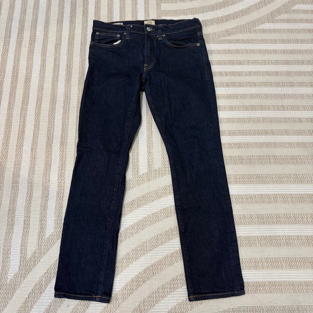 J. Crew Men's 31x30 Dark Blue Denim Jeans Style 250 Western Casual